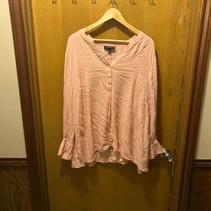 Lane Bryant Pink Blouse